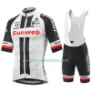 Combinaison Cycliste + Cuissard à Bretelles 2018 Team Sunweb N001